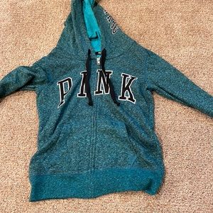 PINK Emerald hoodie